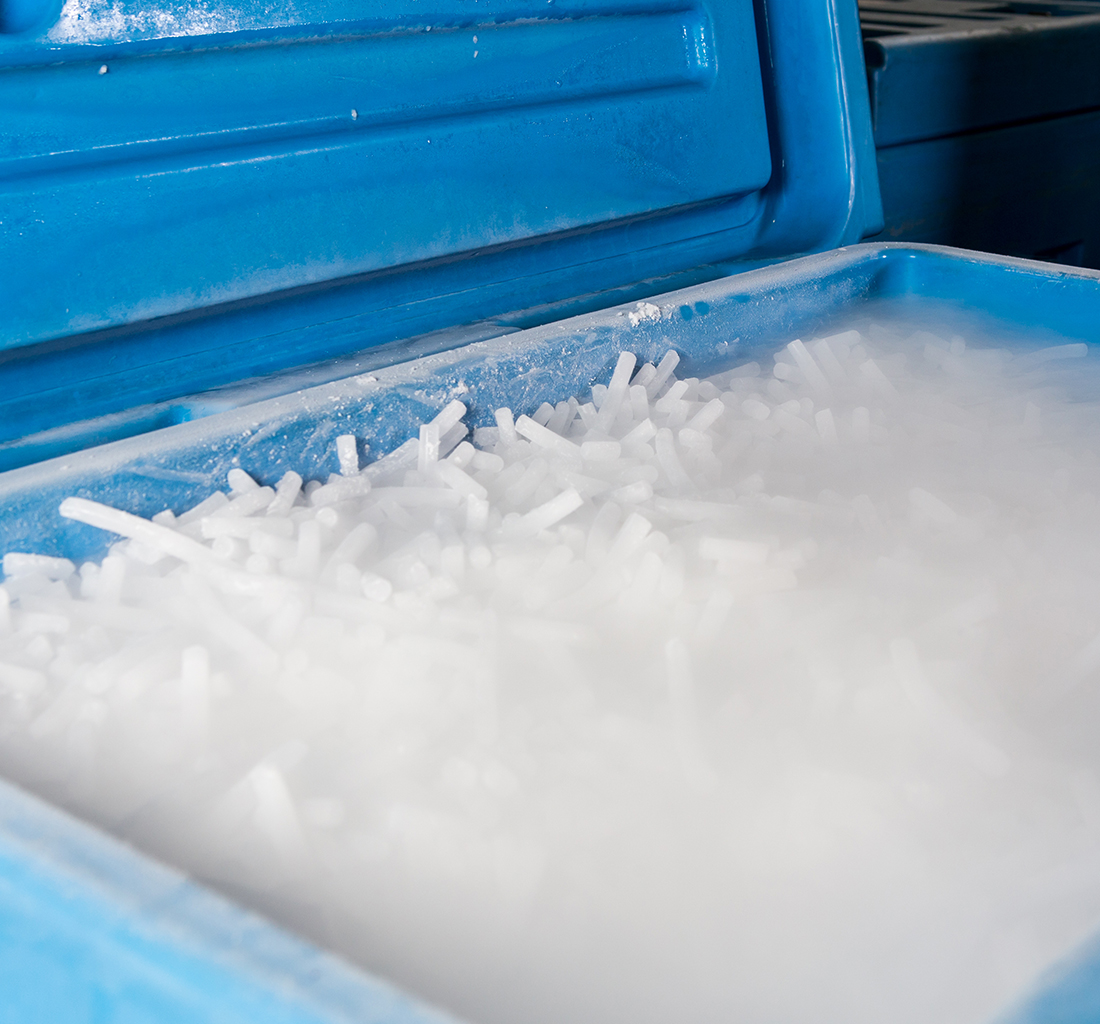 Как правильно хранить сухой лёд