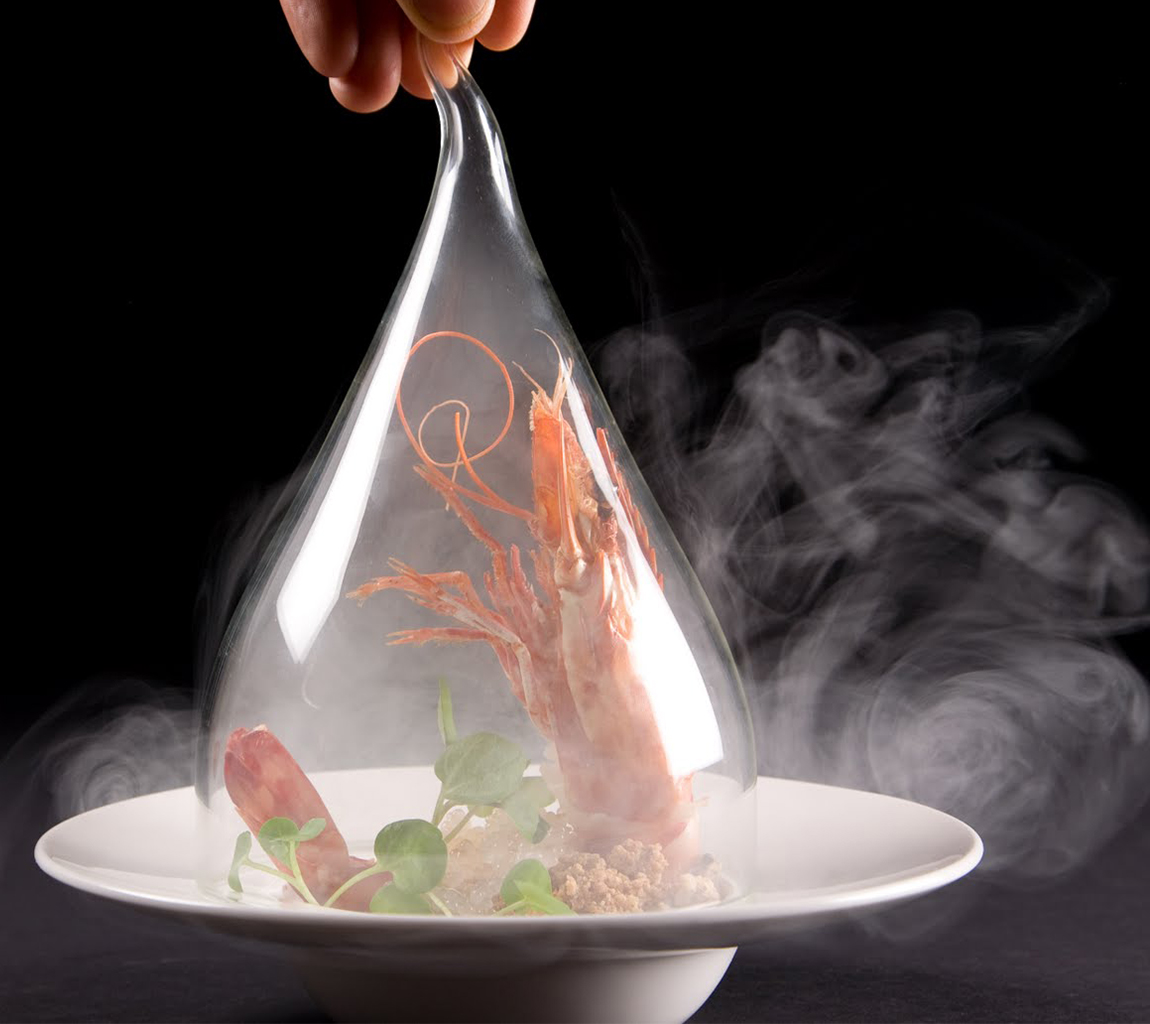 использование сухого льда в молекулярной кухне