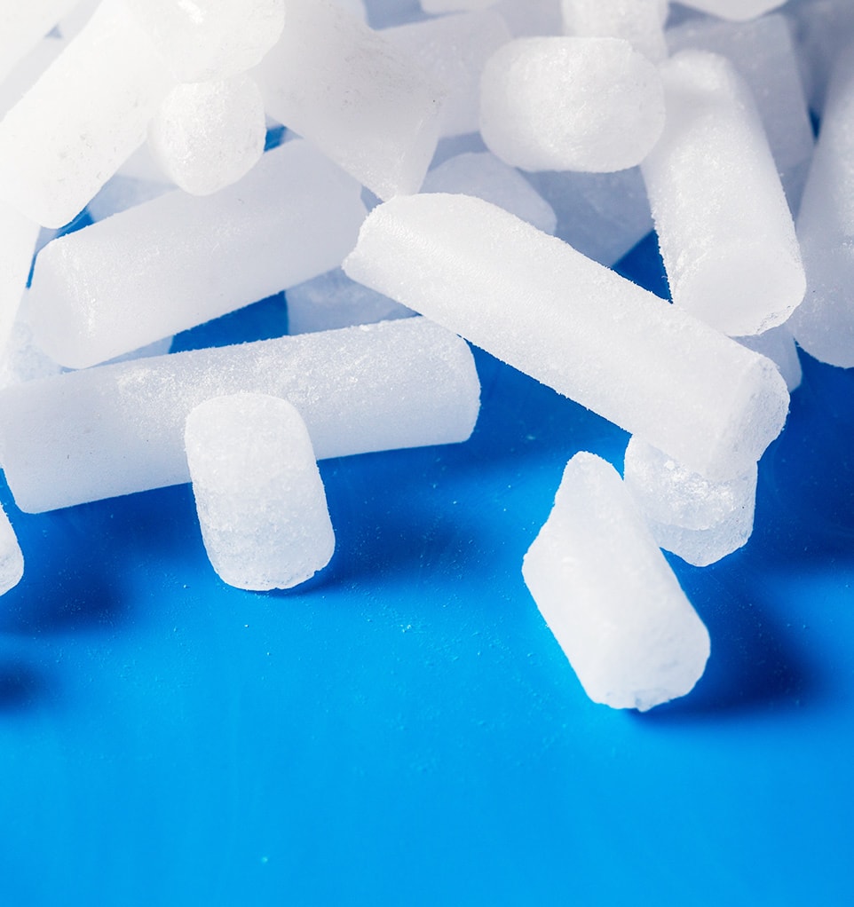 Сухой лед в гранулах